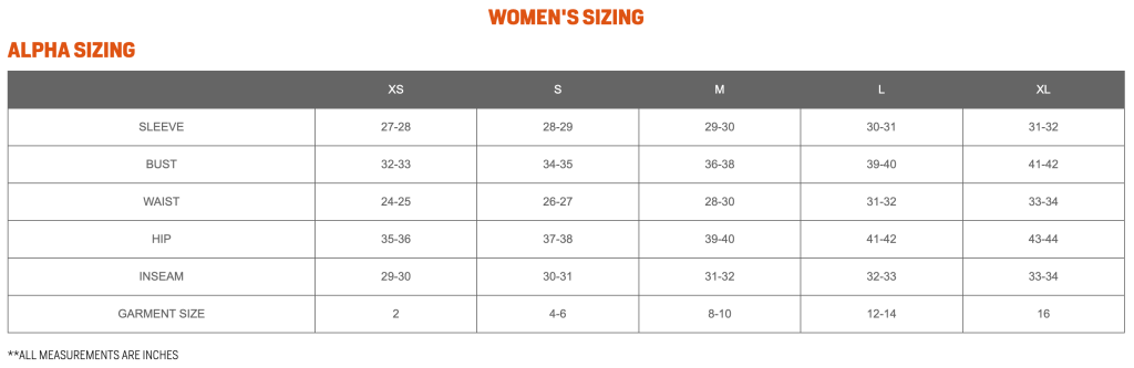 how do first lite women's pants fit